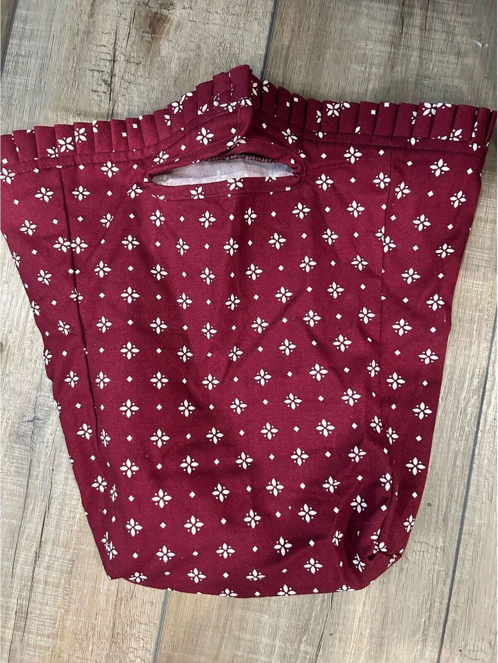 Longaberger tall key liner traditional red